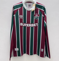25-26 Fluminense FC home (SUPERBET) Long sleeve Thailand Quality