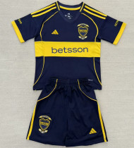 Kids kit 25-26 CA Boca Juniors home Thailand Quality