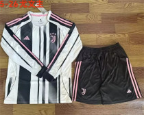 Long sleeve 25-26 Juventus FC home Set.Jersey & Short High Quality