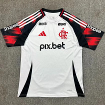 All sponsors 25-26 Flamengo Away Fans Version Thailand Quality