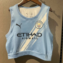 25-26 Manchester City home Women's football yoga vest