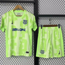 Kids kit 24-25 FC Barcelona Third Away Thailand Quality