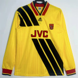 Long sleeve 93-94 Arsenal Away Retro Jersey Thailand Quality
