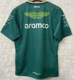 一级方程式赛车服 Formula One racing suit 25 Aston Martin 阿斯顿马丁圆领
