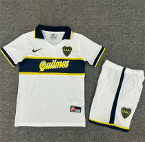 Kids kit 96-97 CA Boca Juniors Away (Retro Jersey) Thailand Quality