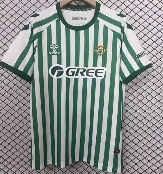 25-26 Real Betis home (Final version) Fans Version Thailand Quality