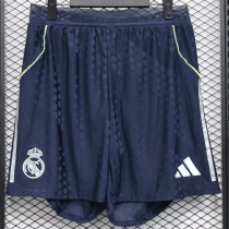 25-26 Real Madrid Away (Player Version) Soccer shorts Thailand Quality