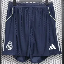 25-26 Real Madrid Away (Player Version) Soccer shorts Thailand Quality