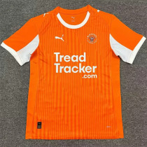 25-26 Blackpool home Fans Version Thailand Quality