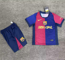 Kids kit 24-25 FC Barcelona home Thailand Quality