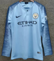 Long sleeve 2019 Manchester City Retro Jersey Thailand Quality