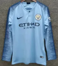 Long sleeve 2019 Manchester City Retro Jersey Thailand Quality