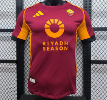 25-26 AS Roma home Player Version Thailand Quality