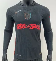 Long sleeve 24-25 FC Barcelona Away Player Version Thailand Quality