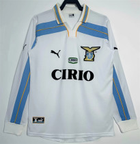 Long sleeve 99-00 Lazio Third Away Retro Jersey Thailand Quality