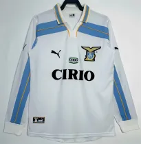 Long sleeve 99-00 Lazio Third Away Retro Jersey Thailand Quality