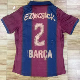 Player Version 01-02 FC Barcelona (BARCA  2#) Retro Jersey Thailand Quality