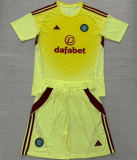 25-26 Celtic (Goalkeeper) Set.Jersey & Short High Quality