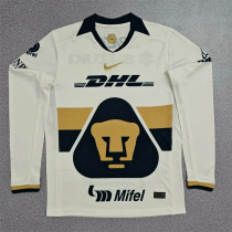 25-26 Pumas UNAM home Long sleeve Thailand Quality