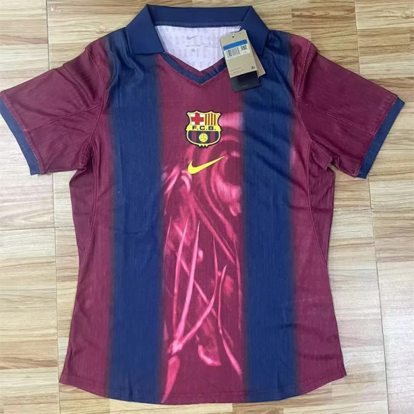 Player Version 01-02 FC Barcelona (BARCA  2#) Retro Jersey Thailand Quality