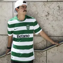 25-26 Sporting Lisbon home Fans Version Thailand Quality