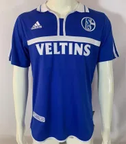 00-02 Schalke 04 home Retro Jersey Thailand Quality