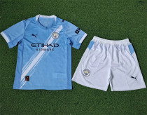 Player Version Kids kit 25-26 Manchester City home Thailand Quality