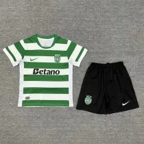 Kids kit 25-26 Sporting Lisbon home Thailand Quality