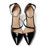 Arden Furtado Summer Fashion Trend Women's Shoes Pointed Toe Stilettos Heels  Sexy Elegant pure color Sandals Party Shoes