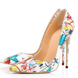 Arden Furtado Summer Fashion Trend Women's Shoes Pointed Toe Stilettos Heels Sexy Elegant Slip-on  Classics Office lady