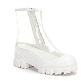 Arden Furtado Summer Fashion Trend Women's Shoes Classics  Concise Round Toe PVC Cool boots Short Boots