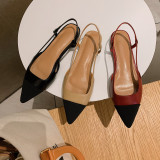 Arden Furtado Summer Fashion Trend Women's Shoes Slip on  Mixed Colors Classics Concise Sandals Elegant flats