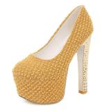 Arden Furtado Summer Fashion Trend Women's Shoes Slip-on Pointed Toe Stilettos Heels  Sexy Elegant pure color Pumps  Big size 48