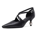 Arden Furtado Summer Fashion Trend Women's Shoes Mature Classics Sexy Elegant Pointed Toe Sandals Party Shoes