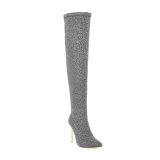 Arden Furtado Fashion Women's Shoes Winter Pointed Toe silver Slip-on Over The Knee High Boots Stilettos Heels leopard shoes