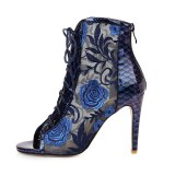 Arden Furtado Summer Fashion Women's Shoes Classics Peep Toe lace boots Cross Lacing ankle Boots