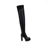 Arden Furtado Fashion Women's Shoes Winter Sexy Elegant Ladies Boots White lace wedding boots Thigh High Boots large size