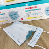 In stock Fast shipping dust-proof masks with elastic earrings 3 Layers Disposable Anti dust virus mouth Protective Face Masks
