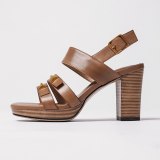 Arden Furtado Summer Fashion Trend Women's Shoes  Chunky Heels  Sexy Elegant pure color Buckle Waterproof Sandals  Big size 43