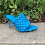 Arden Furtado Summer Fashion Women's Shoes open Toe Stilettos Heels Sexy Elegant Slippers high heels red blue white slides