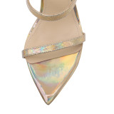 Arden Furtado Summer Fashion Women's Shoes Peep Toe PVC Stilettos Heels Concise Sexy Elegant crystal rhinestone Slipperse