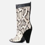 Arden Furtado 2020 Fashion spring autumn winter Women's Shoes Elegant Women's Boots Slip-on cone heels sexy mid calf Boots 42