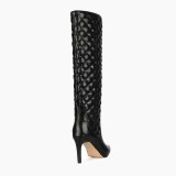 Arden Furtado 2021 Fashion spring autumn  Women's Shoes Elegant Women's Boots stilettos heels  knee high boots 44 45