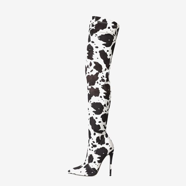 Arden Furtado Fashion spring autumn Women's Shoes Elegant sexy  Women's Boots stilettos heels genuine leather shoes 44 45
