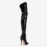 Arden Furtado 2020 autumn Fashion Women's Shoes Over The Knee High Boots Elegant zipper thigh high boots sexy boots 44 45