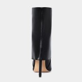 Arden Furtado 2021Fashion Winter Women's Shoes Elegant Women's Boots Stilettos Heels Slip-on genuine leather Short Boots 41 42
