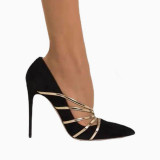 Arden Furtado 2021 New Spring Summer Fashion Women's Shoes Pointed Toe Stilettos Heels Sexy Elegant Ladies Heels Sandals 46 47