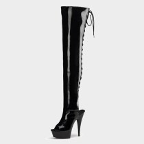 Arden Furtado 2021  Summer Fashion Women's Shoes Cool boots Peep Toe  Waterproof sexy Chunky Heels Over The Knee Boots  New