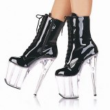 Arden Furtado 2021winter Fashion Women's Shoes Waterproof Stilettos Heels Zipper Cross Lacing Concise Women's Boots