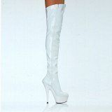 Arden Furtado 2021 Winter Fashion Women's Shoes  white Waterproof Zipper sexy Stilettos Heels Over The Knee Boots Elegant New